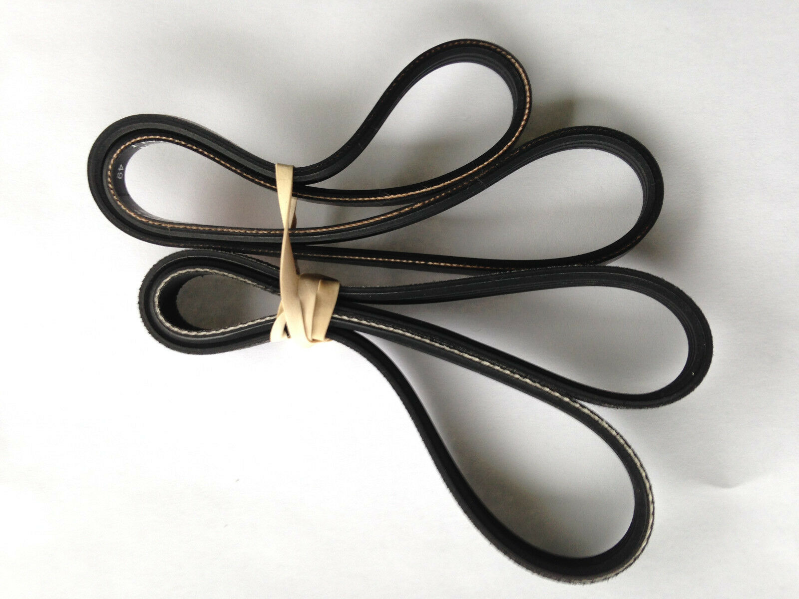 2-New-Repalcement-Belts-for-Exerpeutic-575-XLS-Gold-Folding-Bike-133567629667 **(2) New Replacement Belts** for Exerpeutic 575 XLS Gold Folding Bike - Image 1