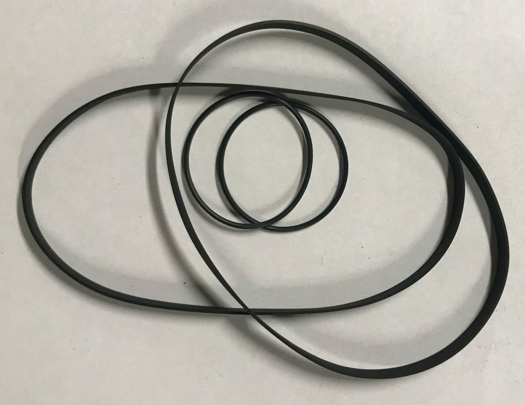 694036961 **NEW 4 BELT Replacement SET** for use with aSony HCD-541 HCD-251 Double Cassette Deck - Image 1