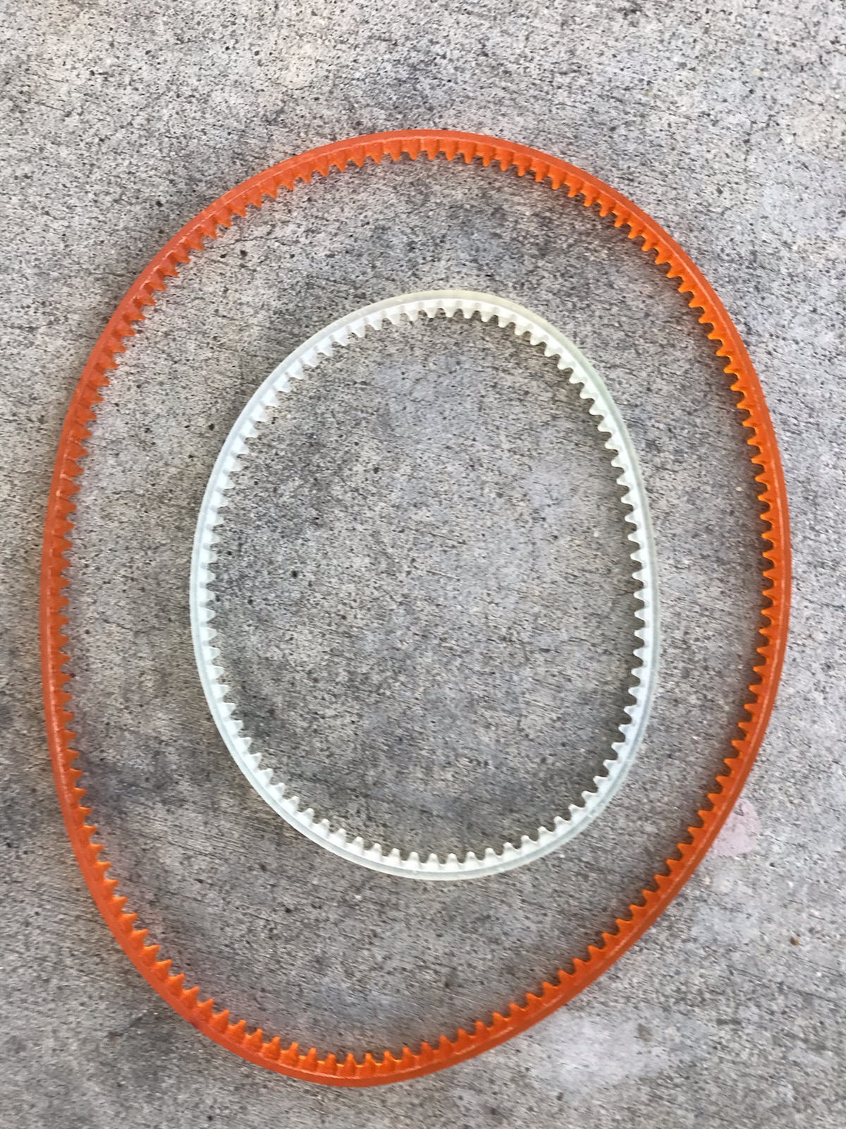 703727974002 (1) **2 New Replacement BELTS** for use with a Montgomery Ward Sewing Machine UHTJ1980 UHTJ1980B