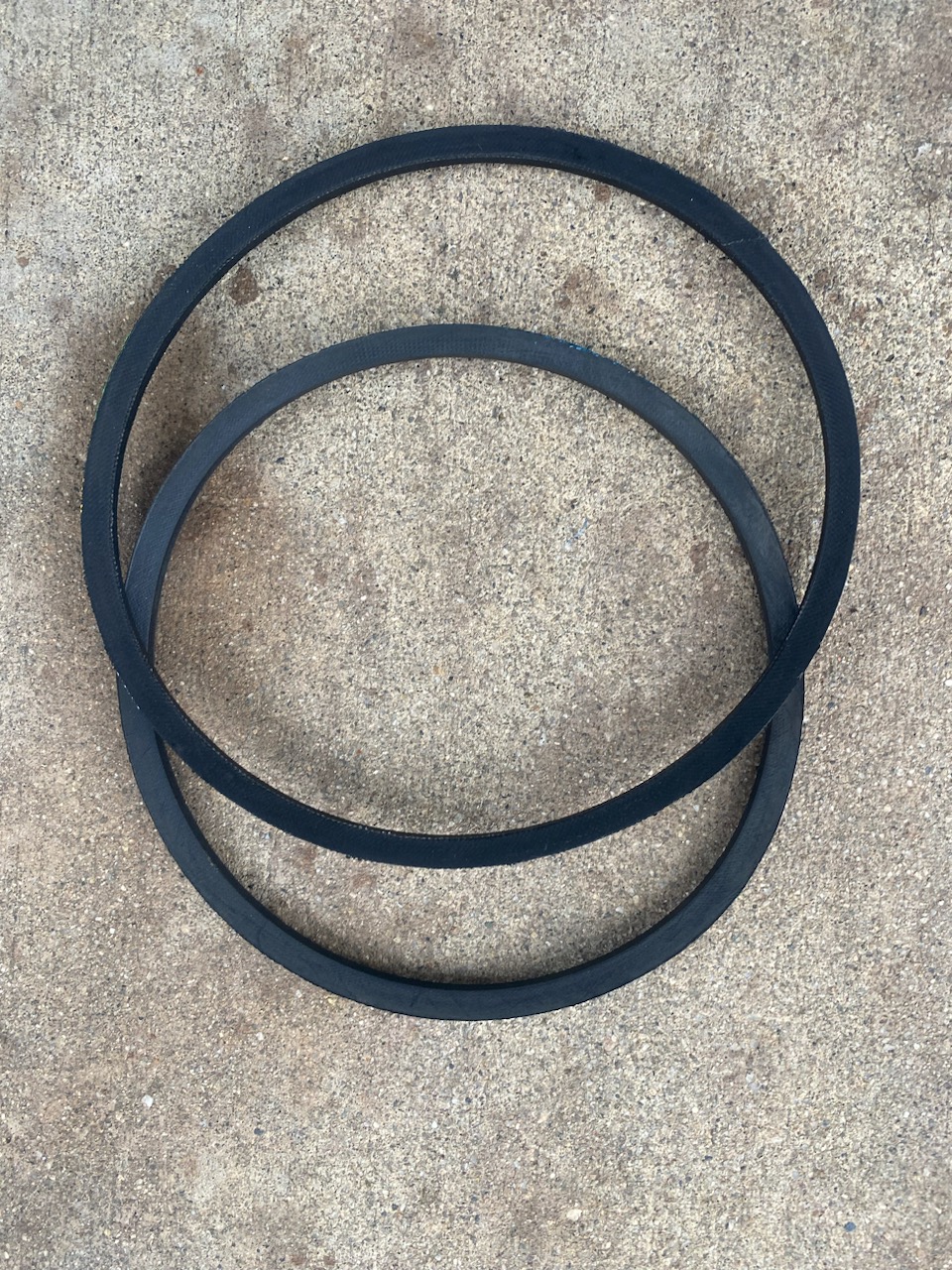 724976985 *2 NEW Replacement Belts* for use with a GMC 10 in 12 Speed Bench Drill Press LS13DPUL - Image 1