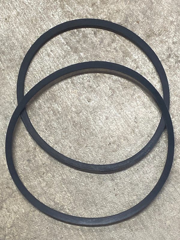 **2 NEW Replacement BELTS** for use with a NEO 1/2 HP Drill Press