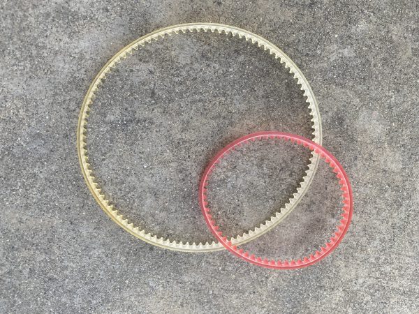 **2 New Replacement Belts** for use with a Bernina Sewing Machine Models 830 AB1963 AB1968 831 832 Record