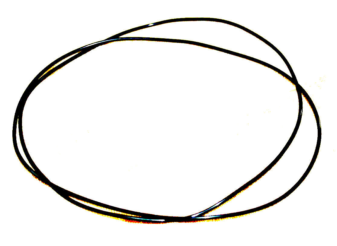 NEW-AMPEX-800-2100-SERIES-RUBBER-REEL-to-REEL-Replacement-BELTS-Set-of-2-152001839367 *NEW* AMPEX 800 2100 SERIES RUBBER REEL to REEL Replacement BELTS ** Set of 2 ** - Image 1