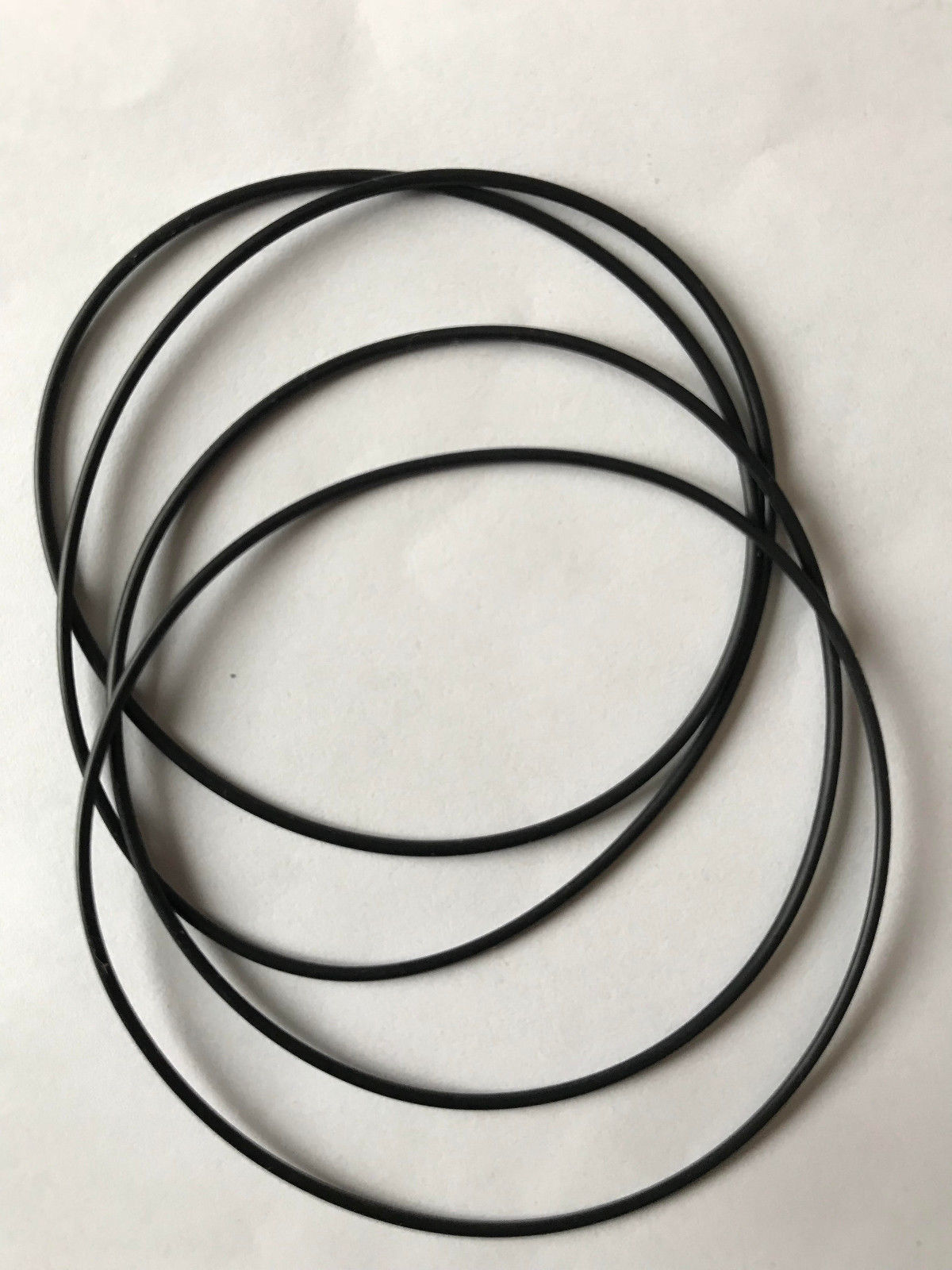 NEW-Replacement-4-BELT-SET-Sony-TC-WR700-DUAL-Cassette-Deck-Player-132114379998 *New 4 Belt Replacement Set* for use with a Sony TC WR700 DUAL Cassette Deck Player - Image 1