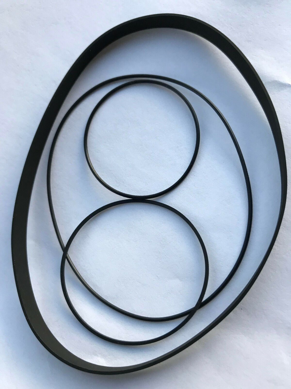 New-Replacement-4-Belt-Set-Technics-RS-M224-Stereo-Cassette-Deck-132428395383 ** New Replacement 4 Belt Set ** for use with a Technics RS-M224 Stereo Cassette Deck - Image 1